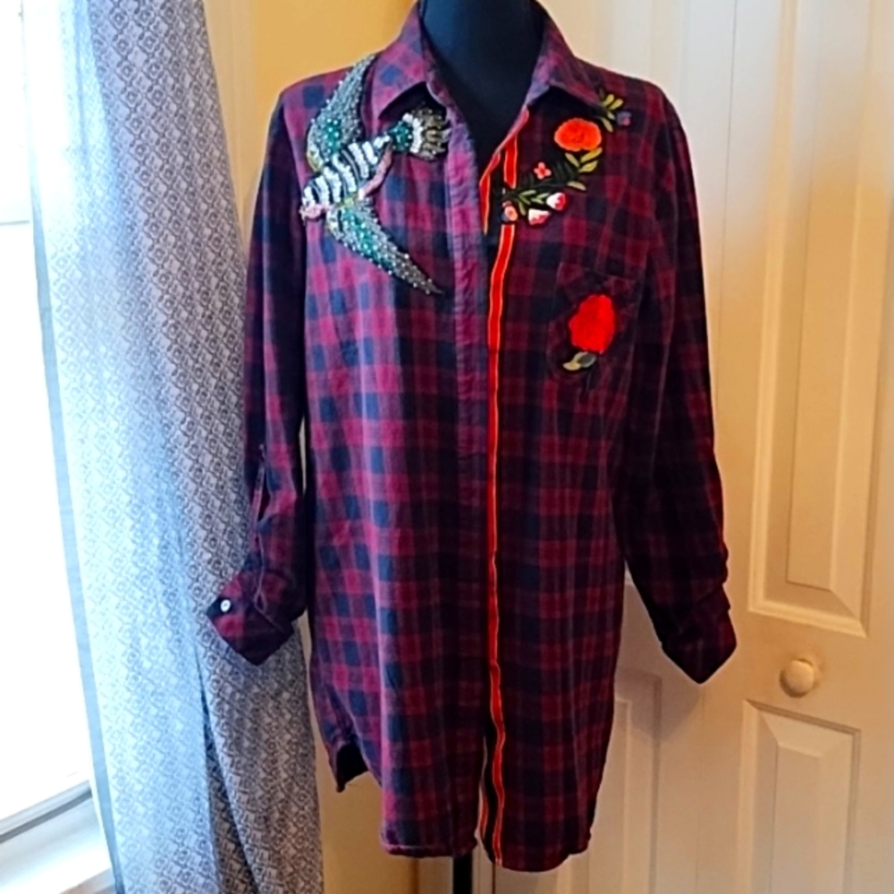 Sam Edelman Embellished Shirt